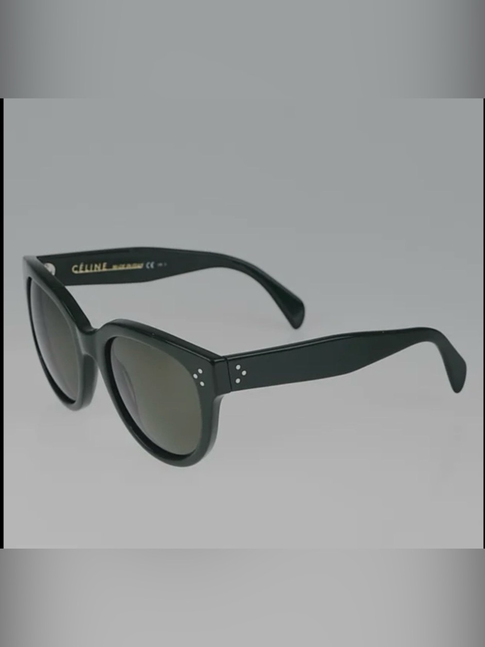 ISO Celine Dark Green Audrey sunglasses - Green Audrey Sunglasses - CL41755